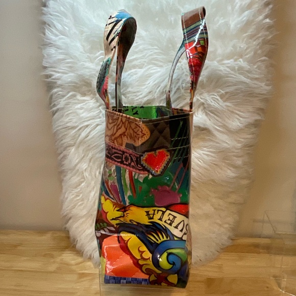 Consuela Orange and Yellow Mini Bag Artistic Flair - Picture 3 of 15